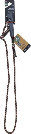 Hurtta Adjustable leash rope eco neon licorice, 1.1/120-180 cm