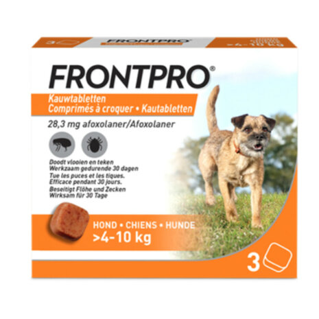 Frontpro Hond M 4-10 kg 3 tabletten