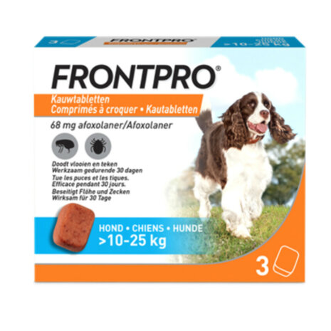 Frontpro Hond L 10-25 kg 3 tabletten