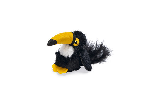 Beeztees Jungle Kanoe Kattenspeelgoed Pluche Zwart 20x10x5 cm