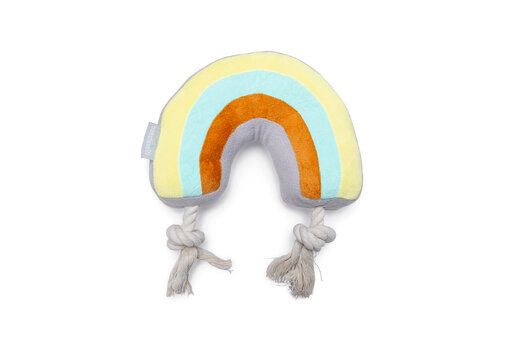Beeztees Puppy Knuffel Regenboog Joie Pluche/Katoen