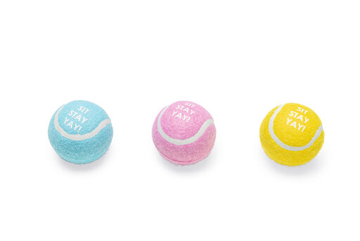 Beeztees Puppy Tennisballen Multi 3 stuks