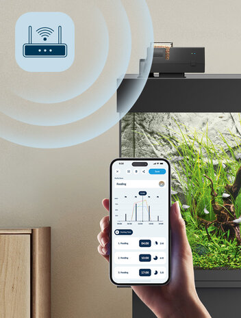 Juwel voederautomaat smartfeed appcontrol