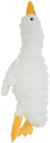 Boon hond speelgoed Gijs de gans corduroy met piep 65cm