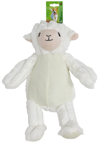 Boon hond speelgoed schaap corduroy met piep 40cm