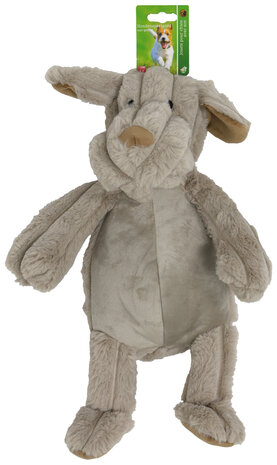 Boon hond speelgoed hond corduroy met piep 40cm