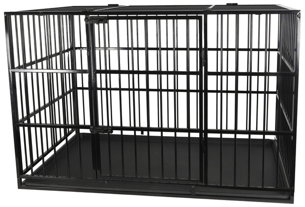 Boon hondenverblijf superior zwart 137x80x100cm