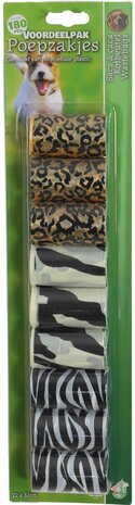 Boon poepzak safari pak a 9 rol van 20 stuks