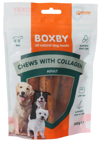 Proline Boxby, collagen chews 100 gram