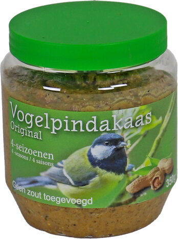 Boon 4-seizoenen vogelpindakaas original, 350 gram