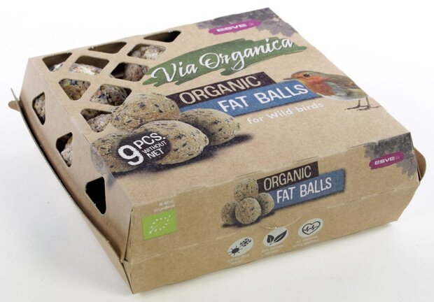 Mezenbollen BIO doosje 9 stuks zonder net