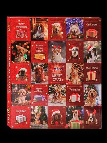 Christmas Advent Calendar 225 gr - Dogs