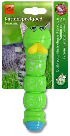 Boon speelgoed rups opwindbaar groen 15cm