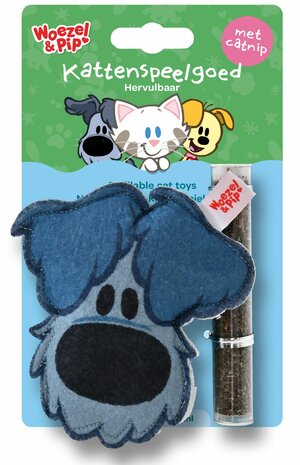 Woezel &amp; Pip woezel + catnip vulbaar 10cm