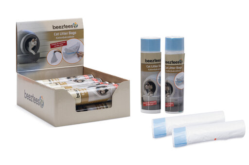 Beeztees Kattenbakzakken Automatische kattenbak Moeza 10 stuks