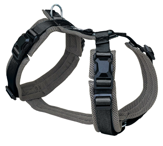 Petlando Magnetech Y-Comfort harnas  Antraciet/Zwart