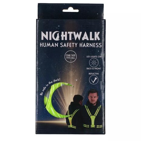 Nightwalk Human Safety Harness Geel